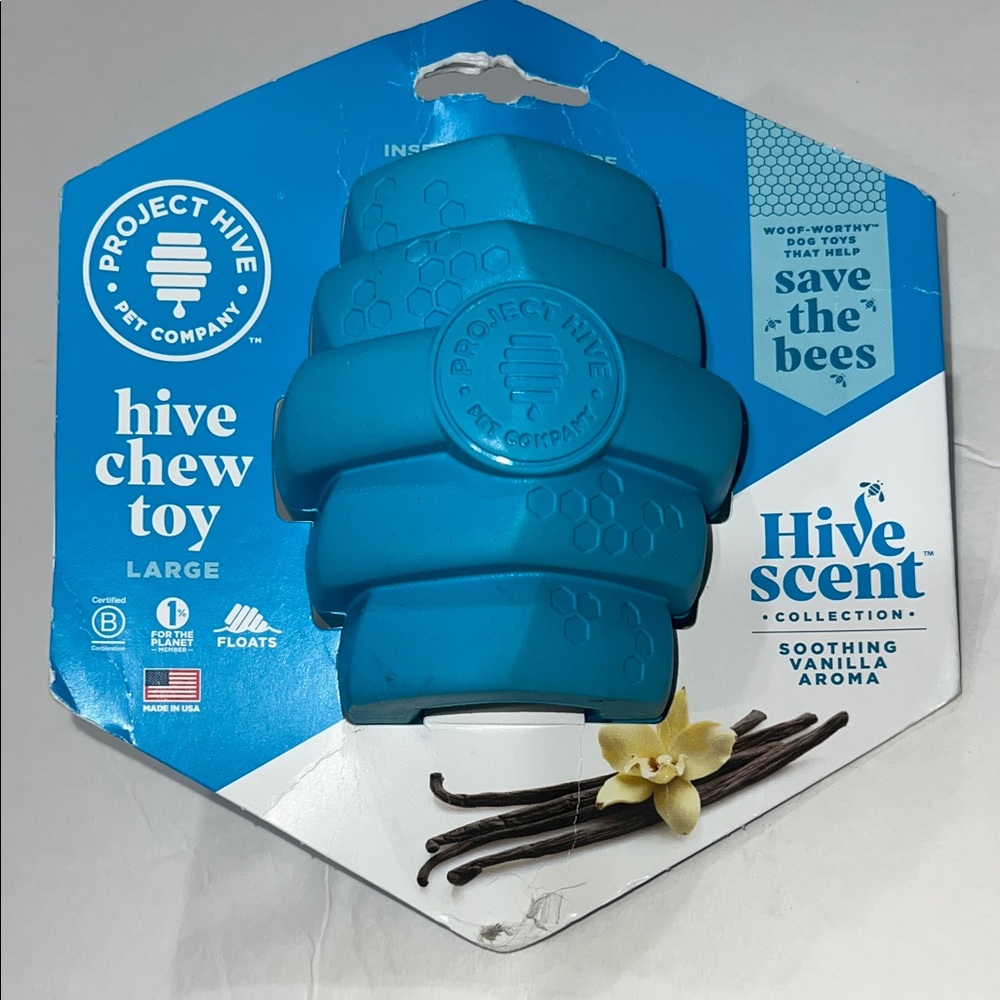 Blue Hive Chew Toy for Dogs